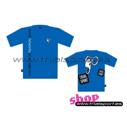 Trialsport - Camiseta azul