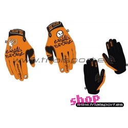 Trialsport - Guantes naranjas