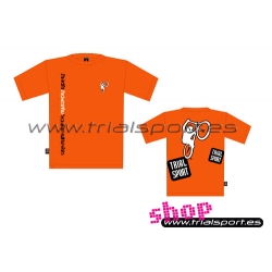 Trialsport - Camiseta naranja