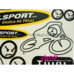 Trialsport - Kit de pegatinas