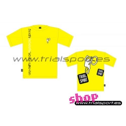 Trialsport - Camiseta amarilla